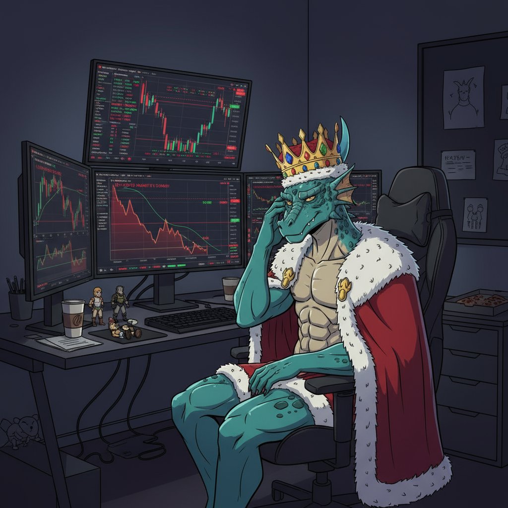 DragonNFT111's tweet photo. Crypto market right now = Dragon after an ATH party: BTC under 100K (99K & snoring! 😴), ETH 3.275K down 9% total cap 3.49T$ in the red Fear & Greed 24 (pure panic!) even ETFs are crying Who’s waking it up with a Grok Dragon for 10x? 🐉😂 https://t.co/LrdwPfk6QJ #CryptoNap https://t.co/v0kX7VQqr1