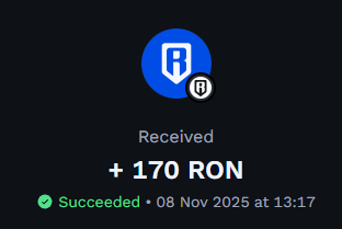 Mistake on Ronin marketplace: forgot a Trait, overpaid for 2 NFTs. Buyer returned the excess funds. Happy to see good people in web3! ❤️

<a href="/Ronin_Network/">Ronin</a>  x <a href="/AwakenHunterNFT/">Awakening Hunters</a>