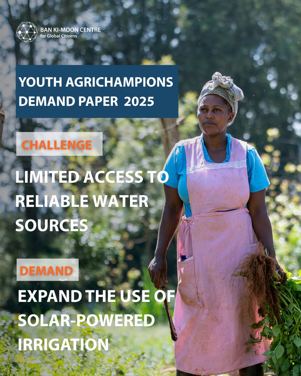 bankimoon_org's tweet photo. The #BKMC is proud to announce that the✨Youth AgriChampions Demand Paper 2025 on Youth-Powered Agroecology✨ is published! 🌱
🔗Check out the demands and read the full paper here: https://t.co/KpKoaJrUtg https://t.co/RgbKOY1Wi9