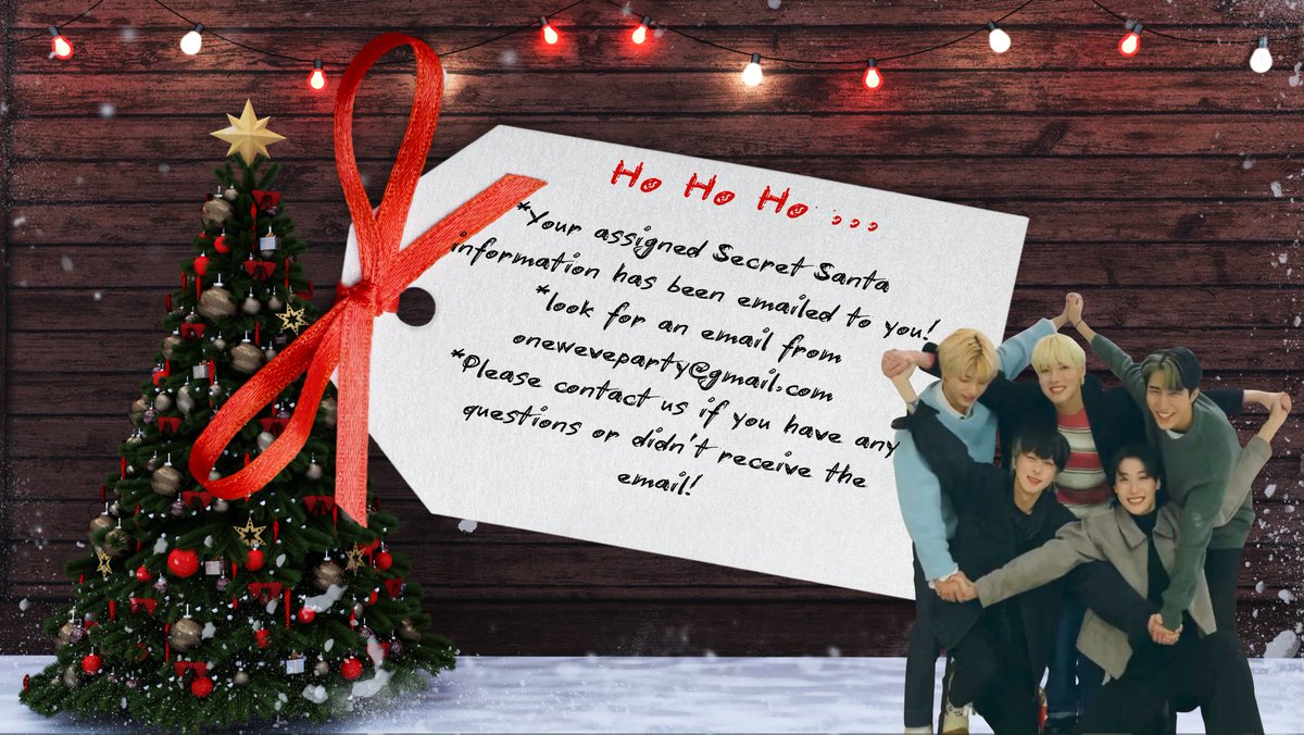 oneweveparty's tweet photo. 🎅🎁 Onewe Secret Santa 🎁🎅

Your Secret Santa info has been sent to your emails! 

Don't hesitate to reach out if you have questions! ❤️💚

#ONEWE #원위 #OneweSecretSanta https://t.co/aBCX93766I