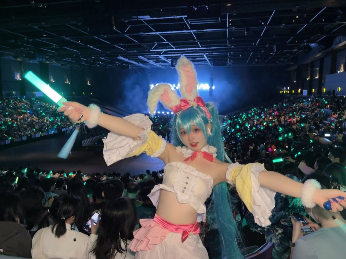 ミクexpoに楽しかった！
太开心了！✨💕

#MIKUEXPO2025 
#初音ミク