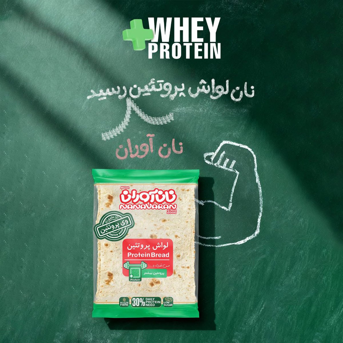 nanavaranco's tweet image. اگه بعضیا اجازه بدن ما هم یه محصول پروتئینی بزنیم