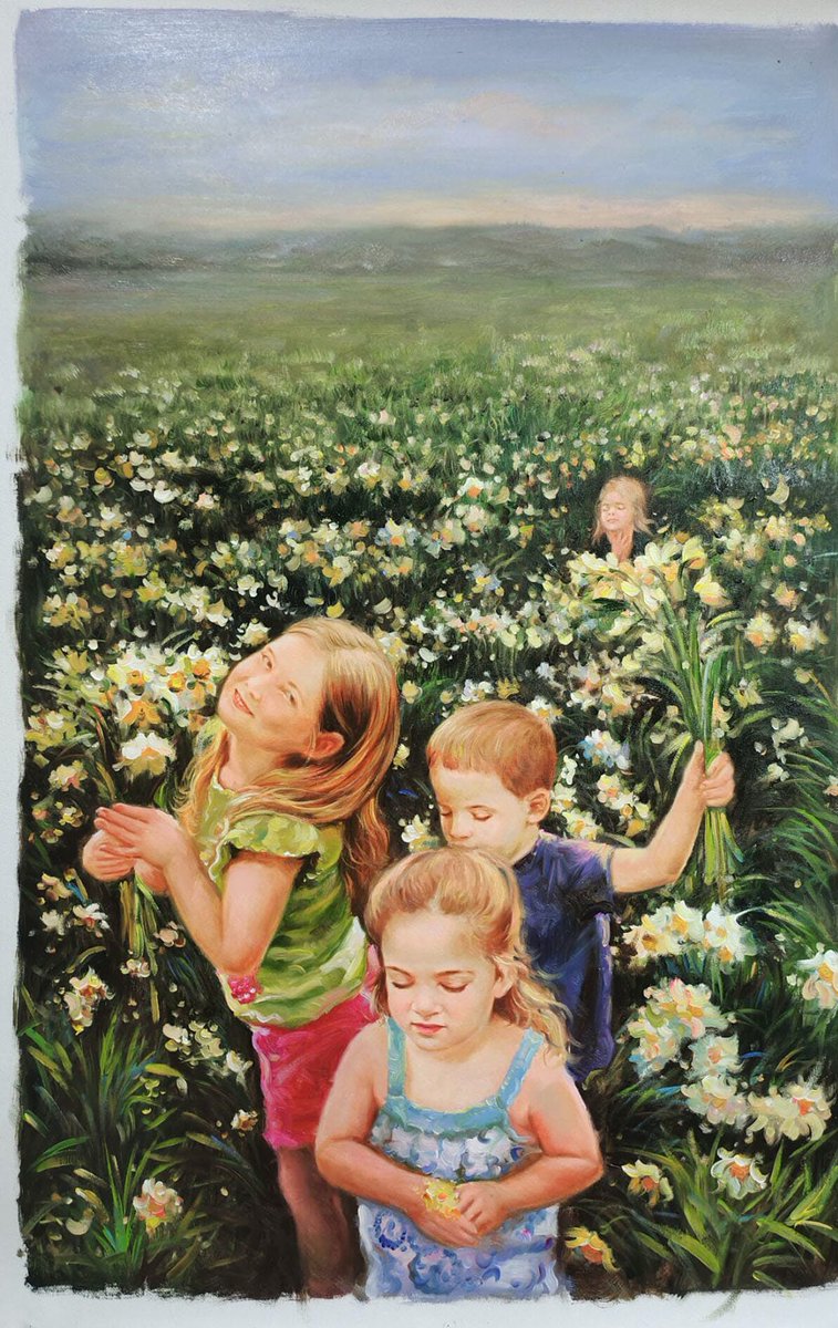 instapainting's tweet photo. Order A Painting Now For Christmas Delivery - https://t.co/iMko4NHLNa https://t.co/jLY9XHm7wa