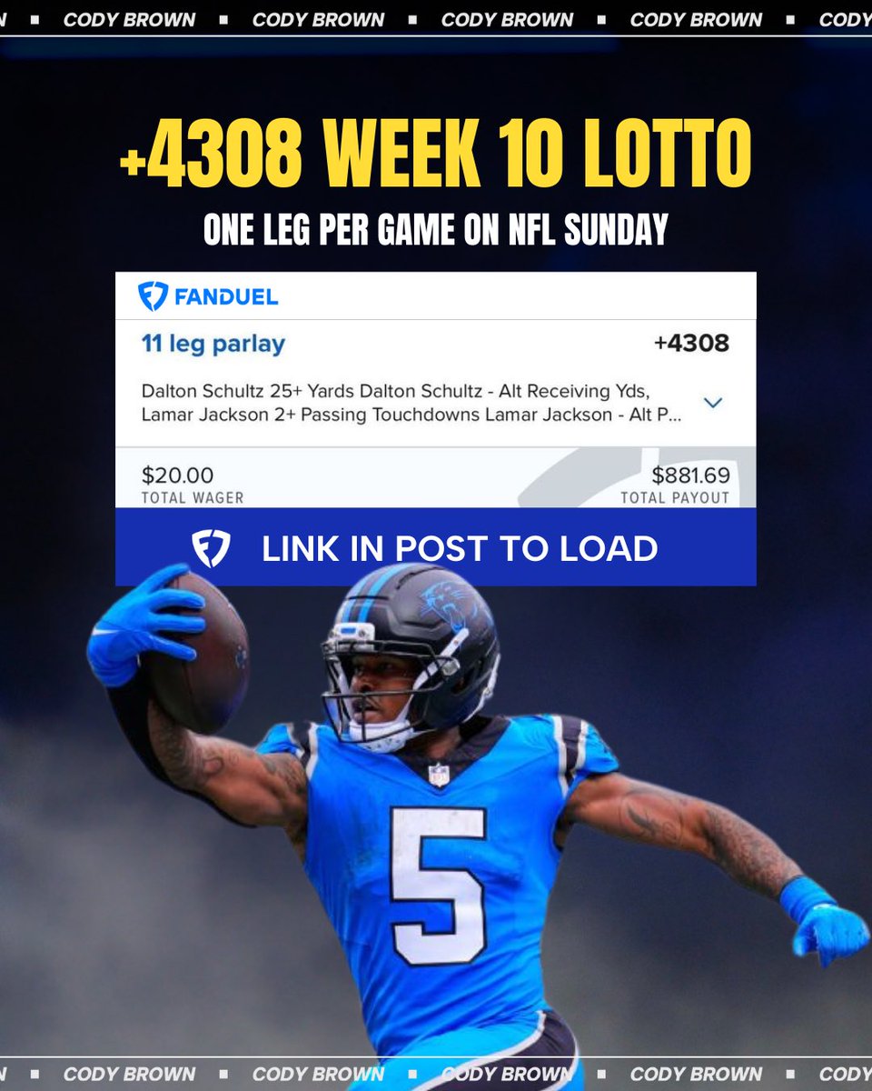 Cody Brown Bets tweet media