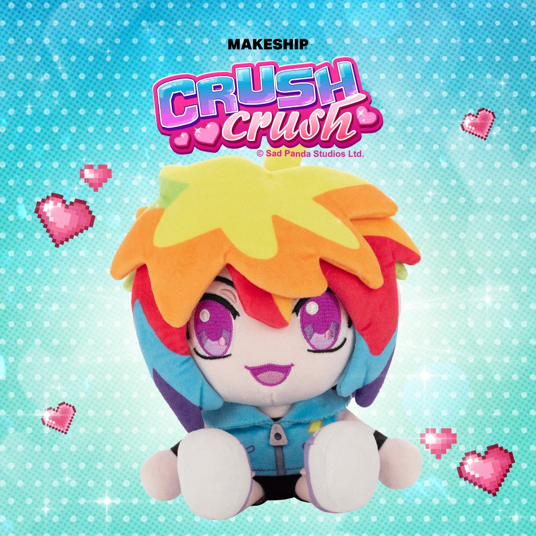 🌈Snuggle the rainbow with this adorable Iro plushie, available for a limited time from our friends at <a href="/Makeship/">Makeship</a> 💕 makeship.com/products/iro-p…