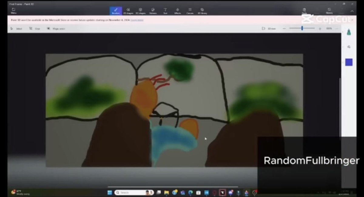 I know that most of these guys are newcomer animators and that we shouldn't be too hard on them but was there ANY quality control put in this

THIS SHOT IS LITERALLY JUST A STILL IMAGE OF A POWERPOINT PRESENTATION SCREENSHOT