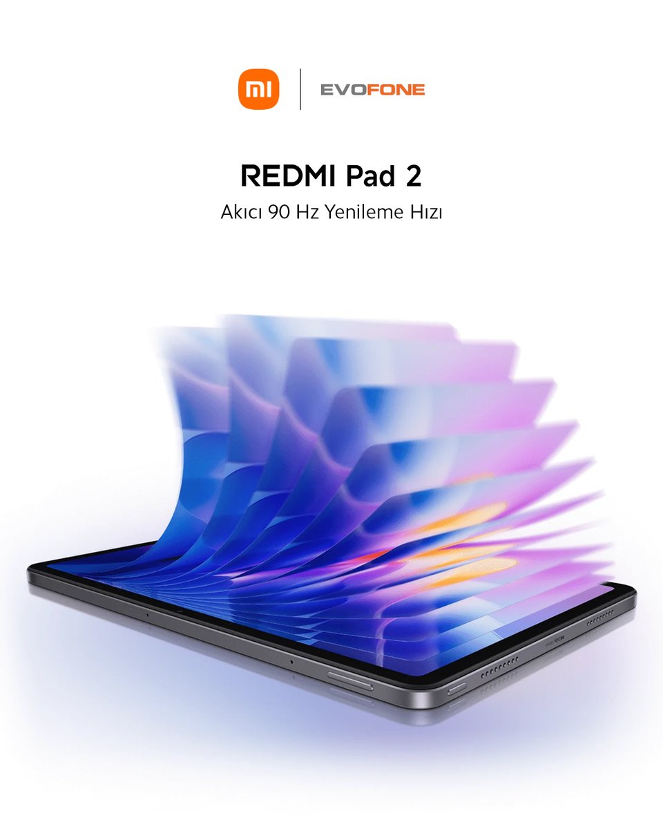 EvofoneBT's tweet image. 🔹 Akıcılığın yeni tanımı, Redmi Pad 2’nin 90 Hz AdaptiveSync yenileme hızıyla farkı hissedin.
Video izlerken, oyun oynarken, sosyal medyada dolaşırken, her geçiş daha pürüzsüz!

#RedmiPad2 #AdaptiveSync #RedmiTürkiye #Tablet