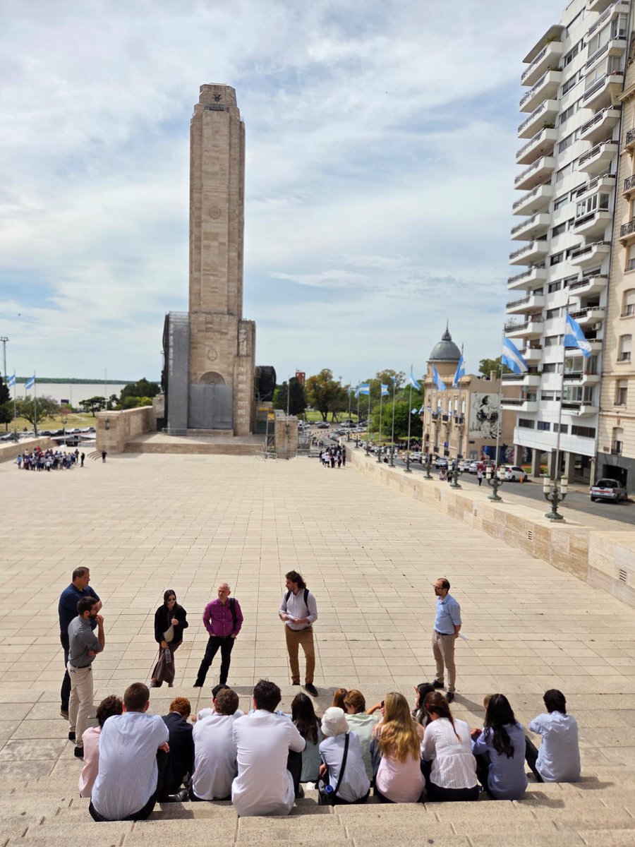 ShrewsburySch's tweet image. During half-term, 19 Salopians travelled to Argentina as part of our exchange with Colegio San Bartolomé in Rosario. They immersed themselves in Argentinian life, from lessons and asados to football, tango and exploring Buenos Aires. #SeriousFun