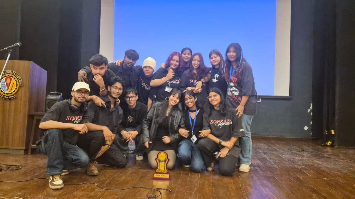 "Showers of Blessing 4.0 Continues"
It's a proud moment for the DBC fraternity once again, the Western Music Society (Soprano) of our college won First position in Pitch Perfect Acapella Competition held at BITs Pilani, Rajasthan, on 8th November, 2025.
Heartfelt congratulations