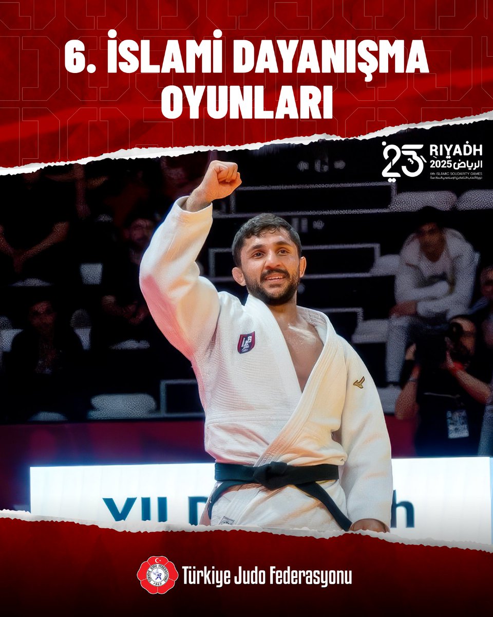 turkjudo's tweet image. 🥇 Salih YILDIZ’dan Altın Madalya! 🇹🇷🔥

6. İslami Dayanışma Oyunları’nda –60 kg kategorisinde mücadele eden milli judokamız Salih YILDIZ, altın madalya kazandı! 🥋✨

Final karşılaşmasında Kazakistanlı Sherzod DAVLATOV ile karşılaşan sporcumuz, rakibini mağlup etti ve İslami…
