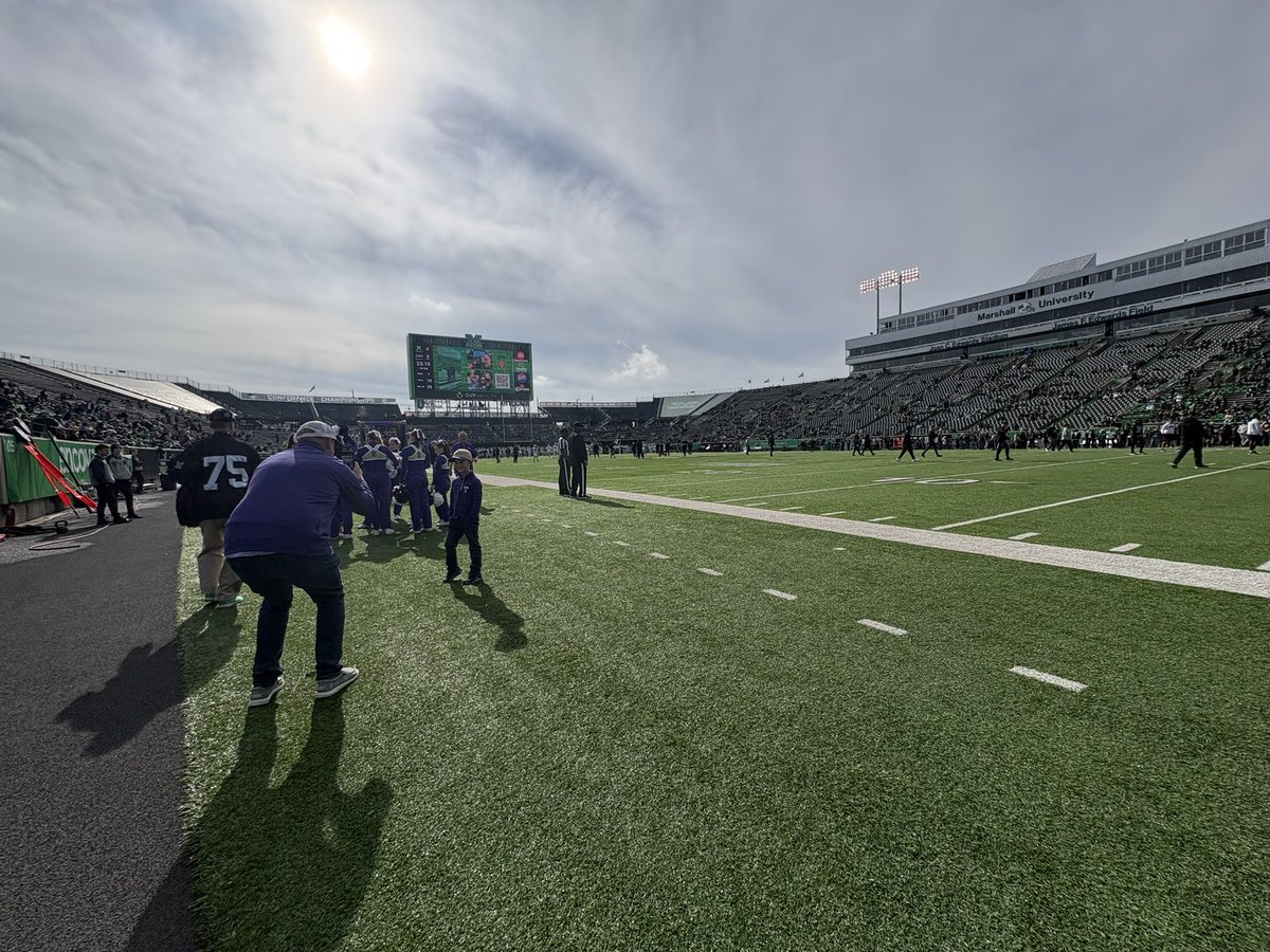 As a wise man once said: “Here”

📍Joan C. Edwards Stadium

James Madison looking for win number eight on the year in a road match against Marshall.

Highlights coming up tonight at 11 on <a href="/WHSVScoreZone/">WHSV Sports</a>