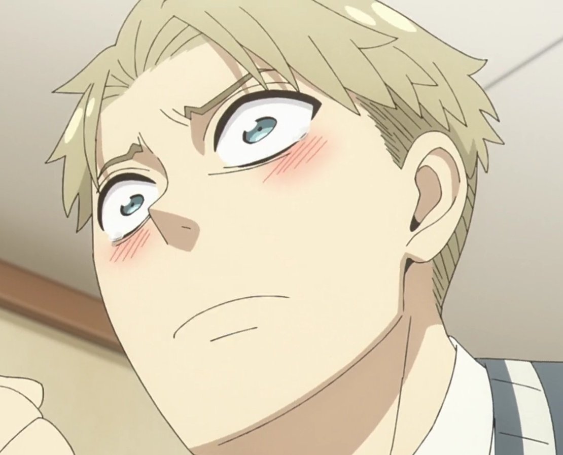 Is this how Yor sees Loid??  he's such a little cutie patootie!!🥹🥹