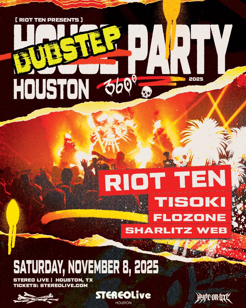 RiotTenMusic's tweet photo. HOUSTON TONIGHT 🚨 https://t.co/6nfWHODg8u