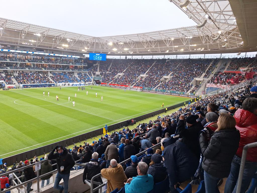 weijkelenboom's tweet photo. #Groundhoppen Met @RubenWingerden, @Florisrenes en @JeffreyO86 naar TSG 1899 Hoffenheim - RB Leipzig in de #PreZeroArena. Uitslag: 3-1. #groundhopping #futbology #immerallesgeben #hoffenheim #leipzig https://t.co/BKyErMHz3h