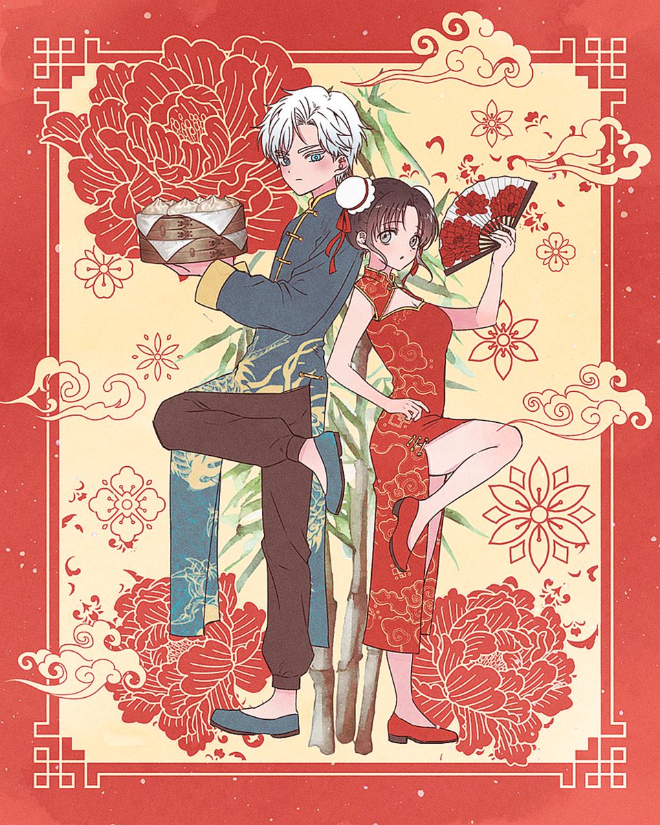 RT해주신 한 분께  🥟차이나클럽🥟타입을 그려드립니다!

치파오/창파오 컨셉의 NEW 고정틀을 개장합니다✨
B 캐릭터의 바스트 크기 / 치마 혹은 바지 선택이 가능해요!
신청은 아래 참고 부탁드립니다. 늘 감사드려요! 🥰💖

인포▶ postype.com/@hangbop/post/…
신청▶ open.kakao.com/o/sWnAc60h