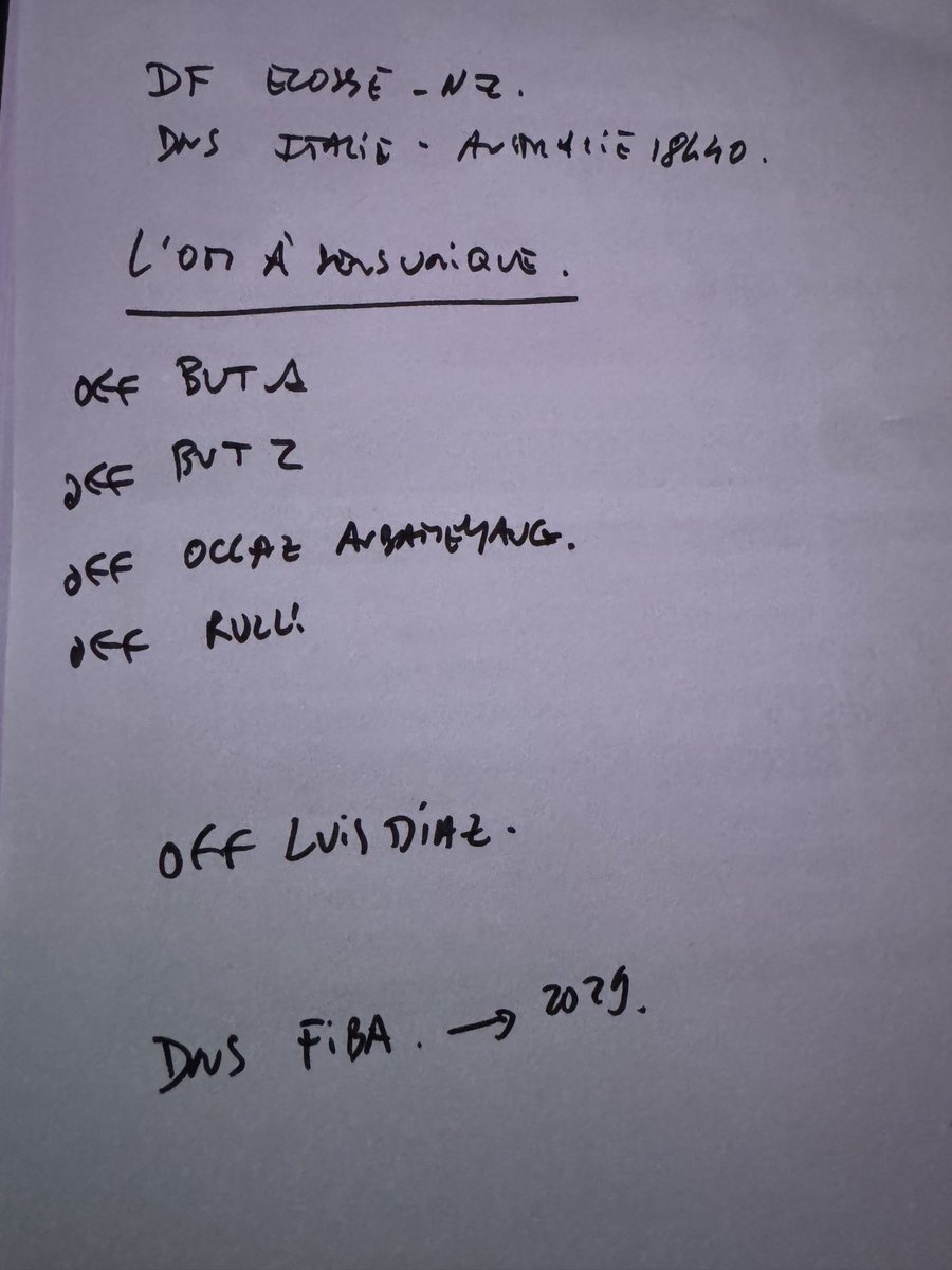 Le conducteur « mi-temps » de Thomas Thouroude pour analyse 1ere période ⁦<a href="/OM_Officiel/">Olympique de Marseille</a>⁩ vs ⁦<a href="/SB29/">Stade Brestois 29</a>⁩ sur ⁦<a href="/beinsports_FR/">beIN SPORTS</a>⁩ 👌