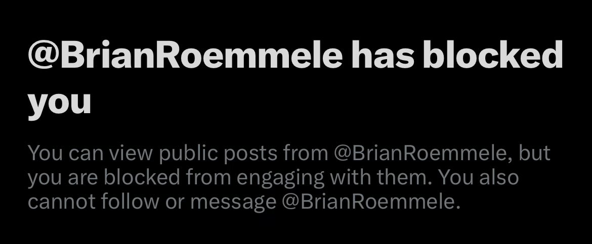 Blocking by association is for cowards