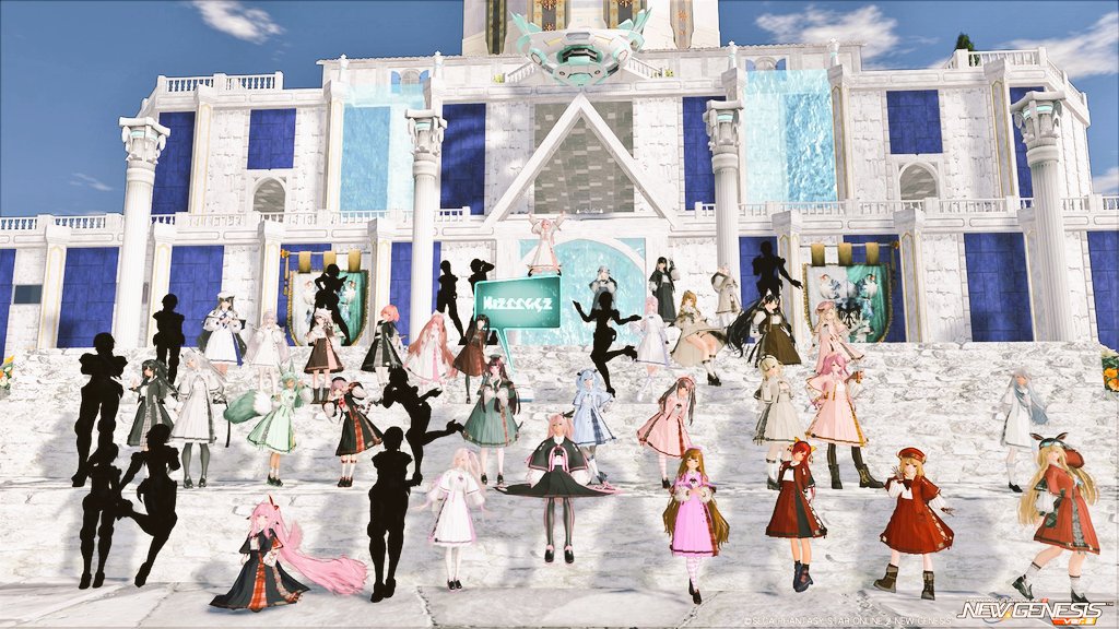 #PSO2NGS_SS　#ちぇるふぇす
混じってきました。表示限界で黒くなってしまってて、ごめんなさい。
主催の方々おつかれさま&amp;ありがとうございました。