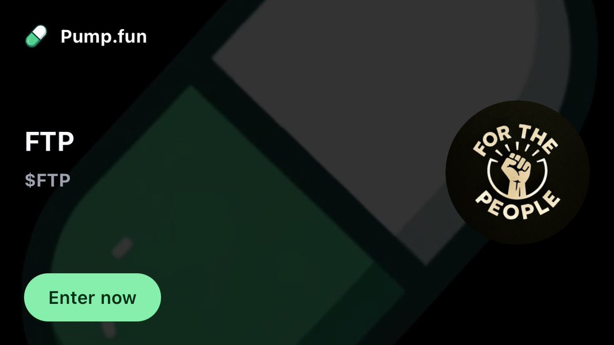 TheFTPProject's tweet image. join.pump.fun/HSag/64742eep