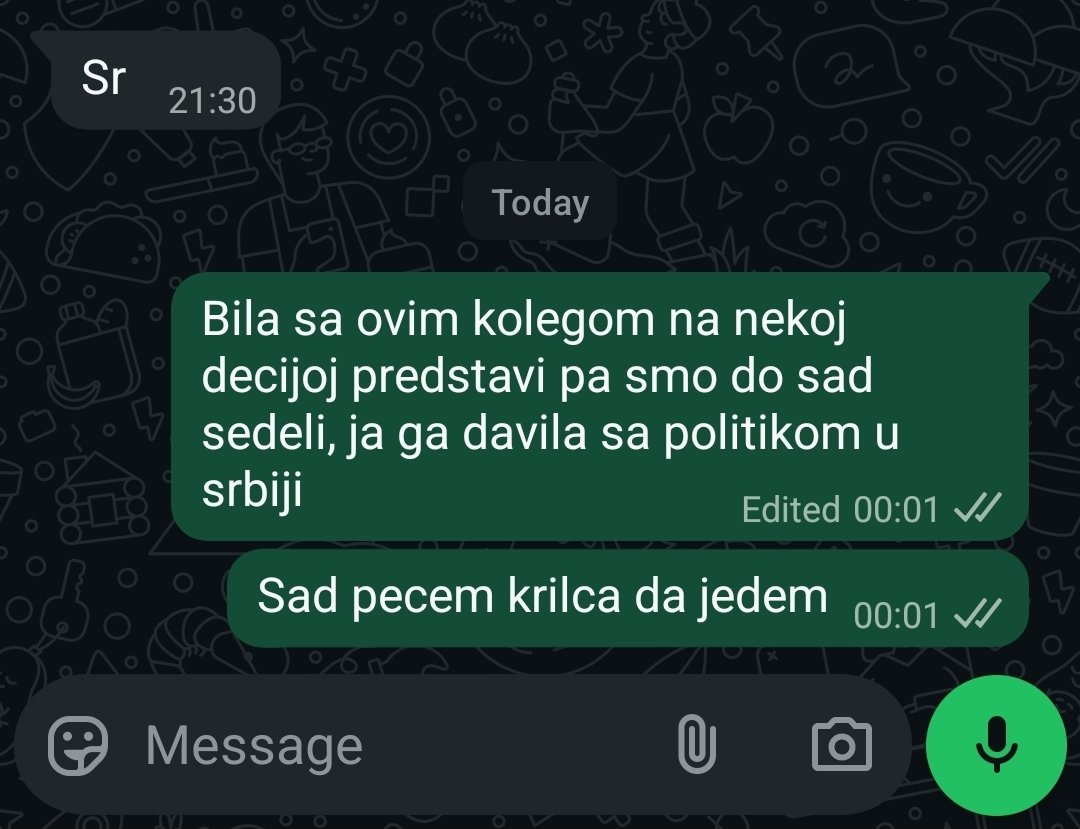 Jedini ispravan odgovor na Š(ta) R(adiš)