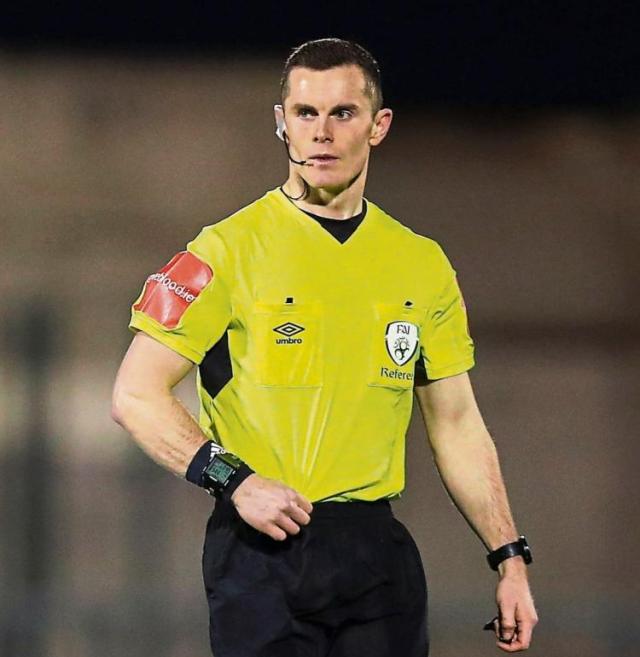 ckutdfc's tweet image. Best of luck to Kilkenny referee David Connolly as he officiates the FAI Cup Final this weekend! David will be an assistant referee for the final between Shamrock Rovers and Cork City, in the Aviva Stadium tomorrow, along with Paul Norton and Richard Storey.