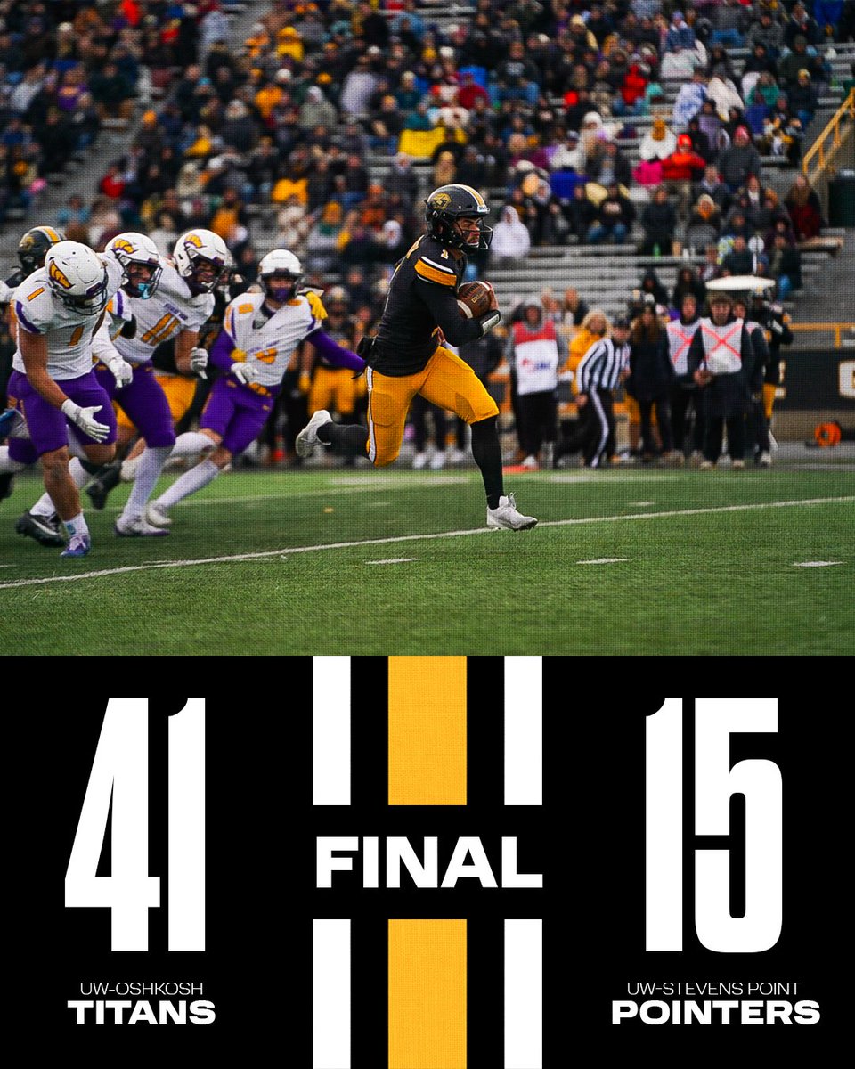 UWOFootball's tweet image. Titans 𝗪𝗜𝗡 to stay 𝘂𝗻𝗱𝗲𝗳𝗲𝗮𝘁𝗲𝗱 at home! ⚡️

#GoldStandard | #NOW