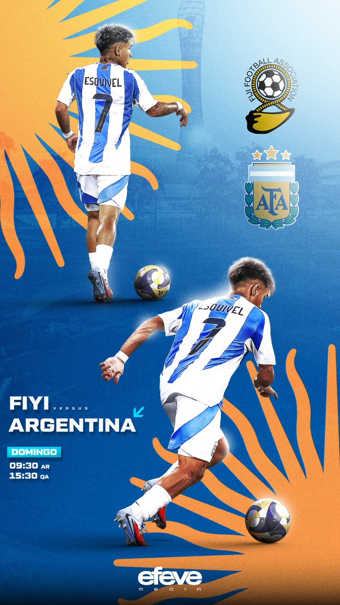 JSDesigns__'s tweet image. Placas para los pibes de Argentina 🇦🇷 en el partido de mañana vs Fiyi por el Mundial Sub-17.

#smsports #GraphicDesigner