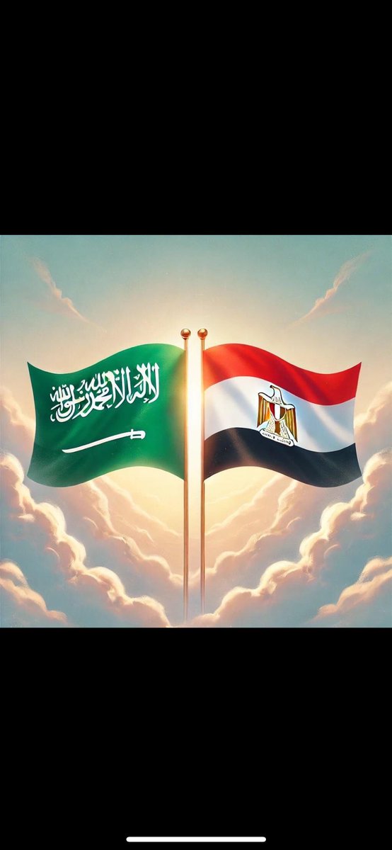 مابين #السعودية_مصر من التنسيق والتفاهم  والثقة أكبر من المعلن ورسالة للجان الفتنة والشر والمسخنين والمحرضين تتعبون تفسدون هذه العلاقة القوية الصلبة الراسخة المتجذرة في الارض مهما توهمتوا أنكم تستطيعون إختراقها سواء بالمال القذر أو شراء ذمم المرتزقة أو بالأصابع الخفية #القادة في