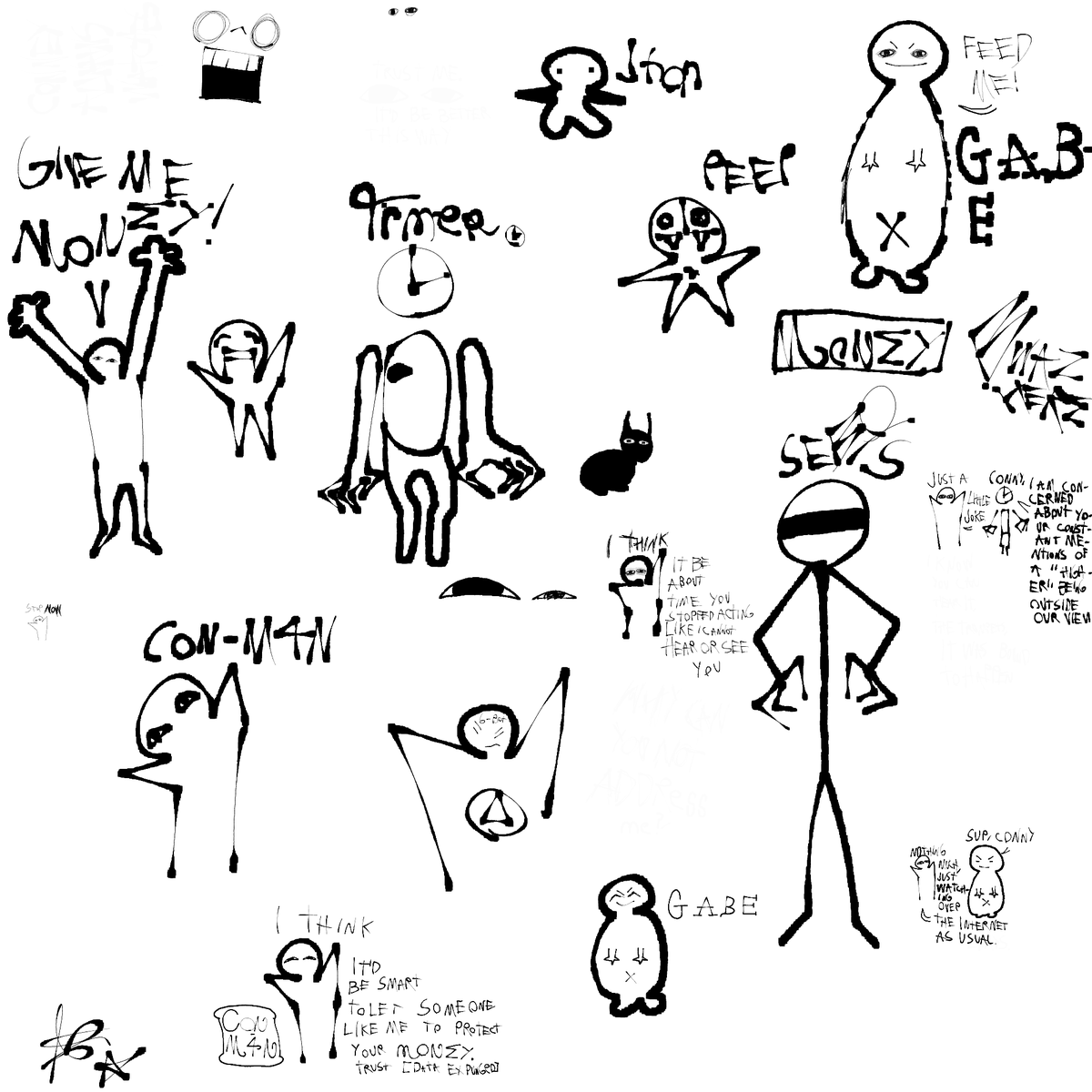 NotSmallTart's tweet image. MORE WORK! Bleh, I say as my body finally burns out, but personally, I think these doodles and sketches turned out fine enough that they don't need reworks #OC #ocart #ocartist #originalcharacter #art #newartist #newart