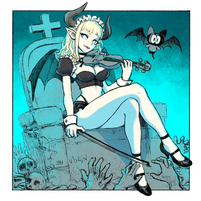 Qrt with your horns art