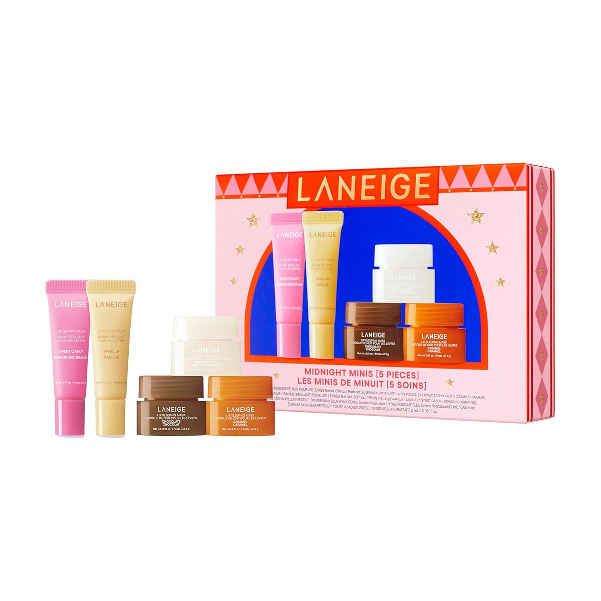 awesomettownmom's tweet image. Nourish and hydrate your lips overnight with the LANEIGE Lip Sleeping Mask! 💋 Packed with Vitamin C, Murumuru &amp;amp; Shea Butter, and antioxidants to heal flaky, dry lips. Now 20% OFF at $16.80 ($3.36 per count)!
Shop now 👉 amzn.to/484zcrx
#LANEIGE #LipMask #Skincare