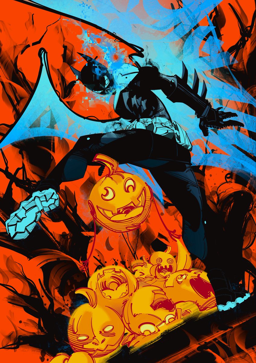 Finished. Batgirl in Halloween setting… Yeah. A little late but better than never.