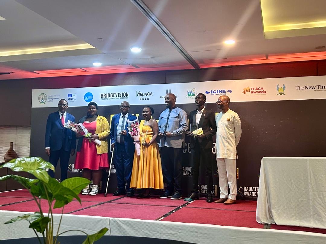 To stand here in Rwanda, my home, and receive the Radiate Rwanda Literary Excellence Award is more than an honor—it is a homecoming of the heart.

My stories were born from pain, but they grew with resilience, and they live today because of the people of Rwanda, who show the