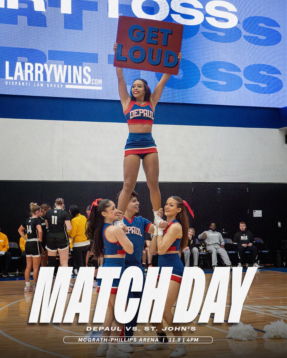 DePaul Cheerleading tweet media