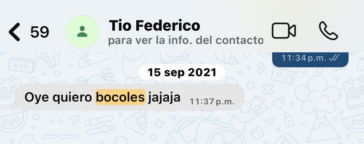 Tenía mucho tiempo sin hacer bocoles y me dio mucho sentimiento recordar quien siempre me pedía que le hiciera