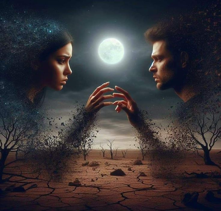 They were close once. But they wanted different things.

He went west, chasing #rainbows. She went east, seeking truth.

Over earth and ocean, under moonlit skies.

At last they realized what they were looking for.

Each other.

#InkMine #dailyprompt #FireWriters35 <a href="/FireWriters35/">FireWriters35</a>