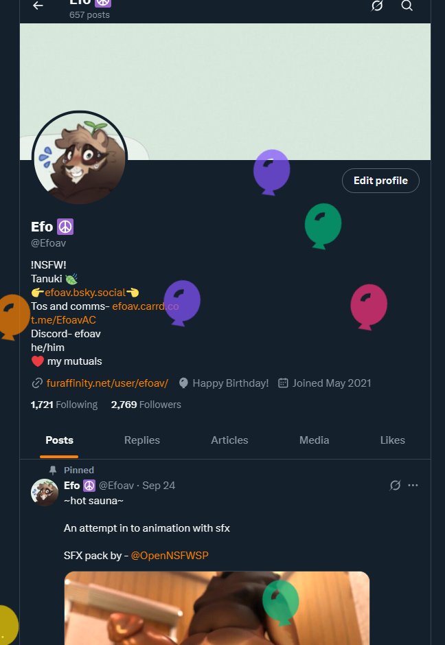 Efo (coms open !) tweet media