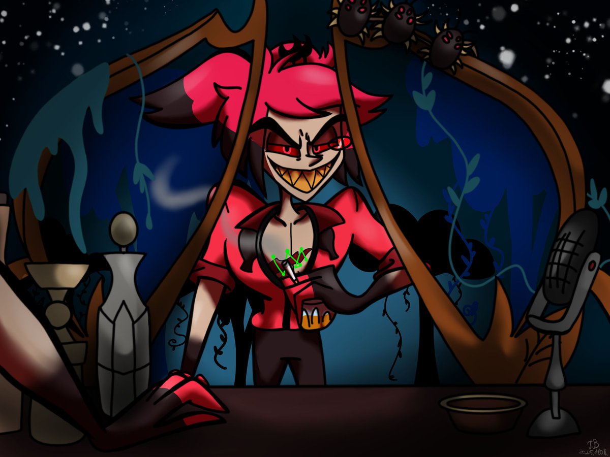 Bogit0717's tweet image. I thought I NEVER FINISH THIS!

#hazbinhotel #alastor #hazbinhotelfanart