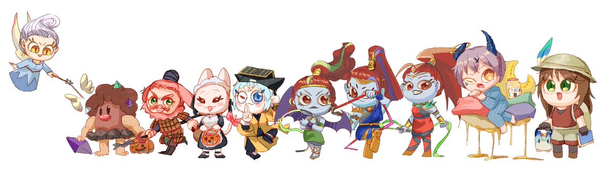 今天的進度
今天ㄉ神仙教母縫了大概五件!
下個禮拜再找時間看看可不可以畫完
👑👁👄👁👍