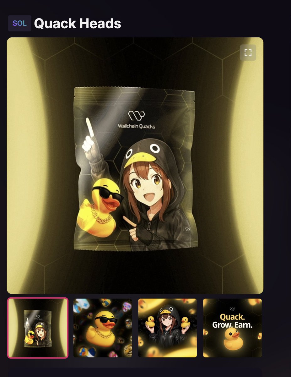 <a href="/wallchain/">Wallchain Quacks</a>,  NFT Genesis Collection drops in 3 days:

Supply: 1,999 NFTs
Mint Price: $400
Network: Solana

I'm eligible to mint stage 3 and I'm in for Collab please DM 🙏