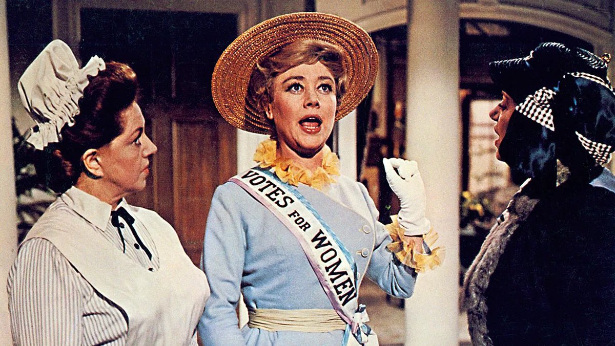 It is impossible to appreciate the extent to which Winifred Banks is the true villain of Mary Poppins until you watch it as an adult;
"The nanny lost the children while I was at a subversive political rally"