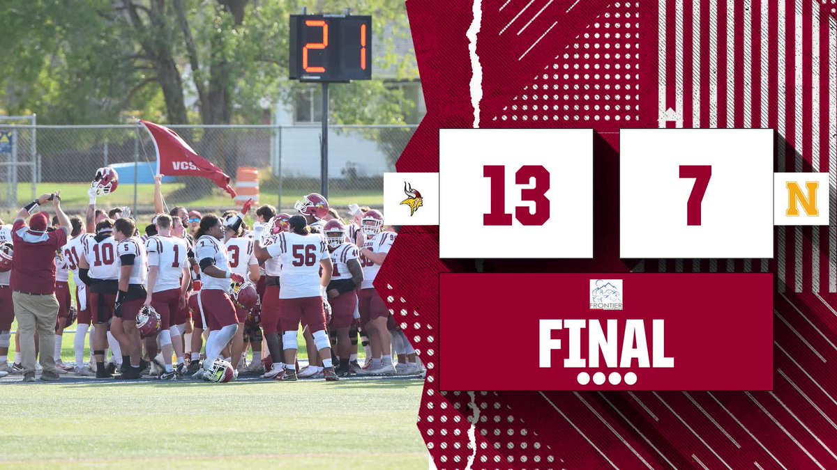 Late score lifts Vikings over Montana State -Northern 13-7. Vikings now 6-3 overall and 3-2 in the Frontier Conference.