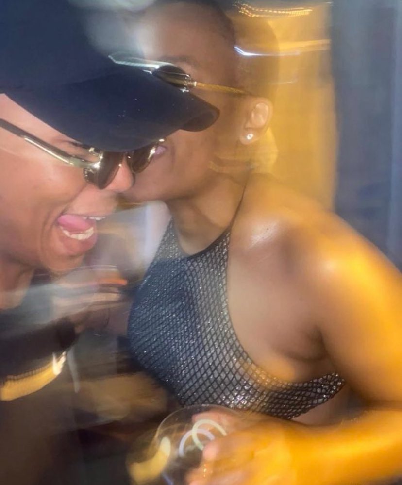 “Tunaenda club ingine, chali yangu amemaliza set yake kama DJ. Thanks for the drinks. Mwaah,bye”