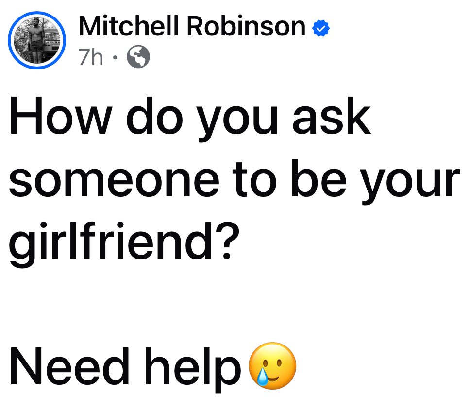 Mitchell Robinson on Facebook:
