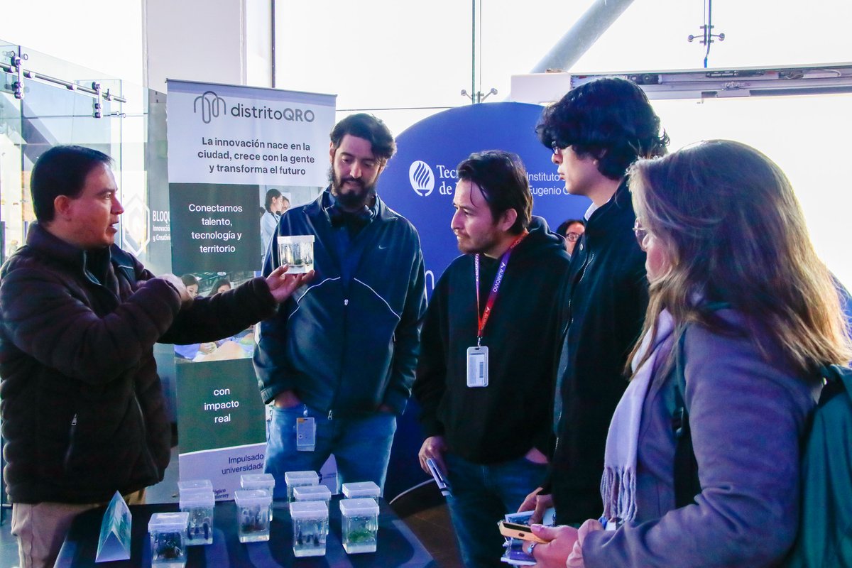 La #CumbreDeInnovación Querétaro 2025 reunió a quienes impulsan el cambio desde la #Investigación y la #Colaboración. 💡
Desde #distritoQRO, se generaron soluciones en #SostenibilidadAlimentaria, #TecnologíaDigital y #Salud rumbo al #Querétaro2050. ✨