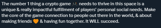 It's litterally the core of Brain Eaters.

We're here to Bring you what no other game could bring yet : A real cooperative survival experience, where you can meet people, play with your friends, build a community.

Follow us ! the wait is almost over !