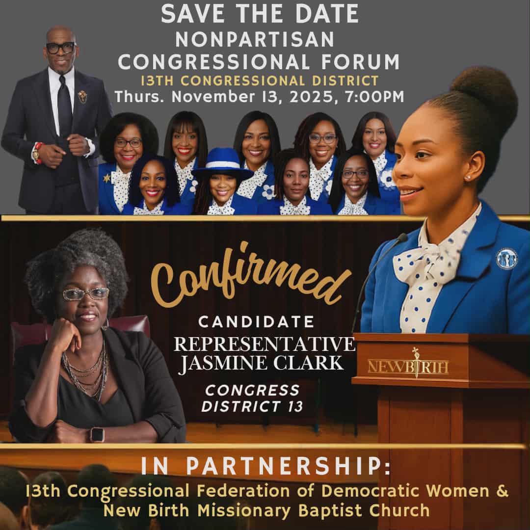 I’m looking forward to the Nonpartisan Congressional Forum on November 13th! Voters deserve real answers and real leadership—see you there!