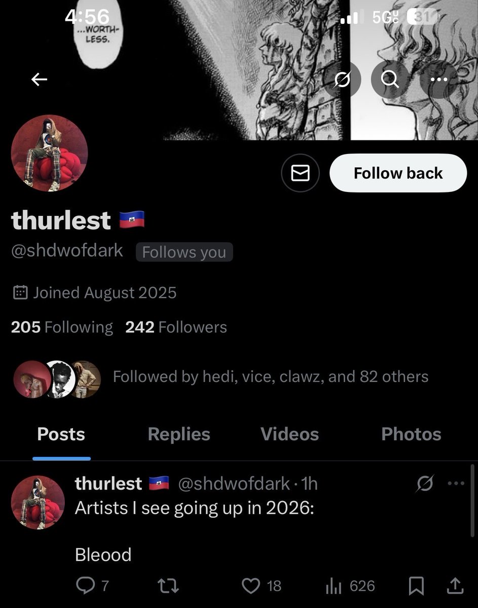 Ian Connor Pfp Griffith Banner and Bleood tweets you can’t make this up