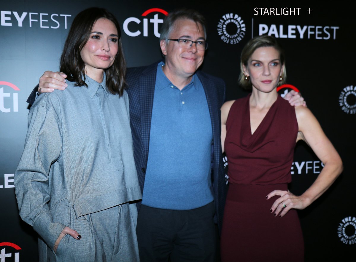 SMIGLOBALSTARS's tweet photo. WHERE THE GLOBAL-STARS SHINE: The PaleyFest NY   kicked-off its 2025-10th Edition (Fri. Nov. 07) with 2-episode screening of the newest Apple Tv+ science fiction "Pluribus" &amp; conversation with creator Vince Gilligan, cast Rhea Seehorn and Karolina Wydra in NYC #paleyfestny https://t.co/JaLMBPHSPm