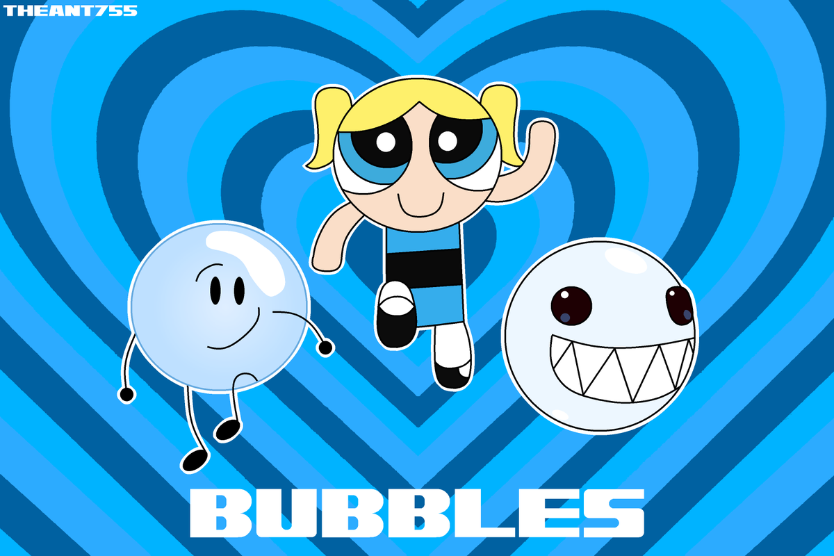Bubbles

Bubbles from The Powerpuffs Girls
Bubble from BFDI
Bubble from TADC

#TheAmazingDigitalCircus #TheAmazingDigitalCircusFanart #TADC #TADCFanart #TADCBubble #PowerpuffGirls #PPG #PPGFanart #BFDI #BFDIA #BattleForDreamIsland #TPOT #BattleForBFDI #ThePowerOfTwo